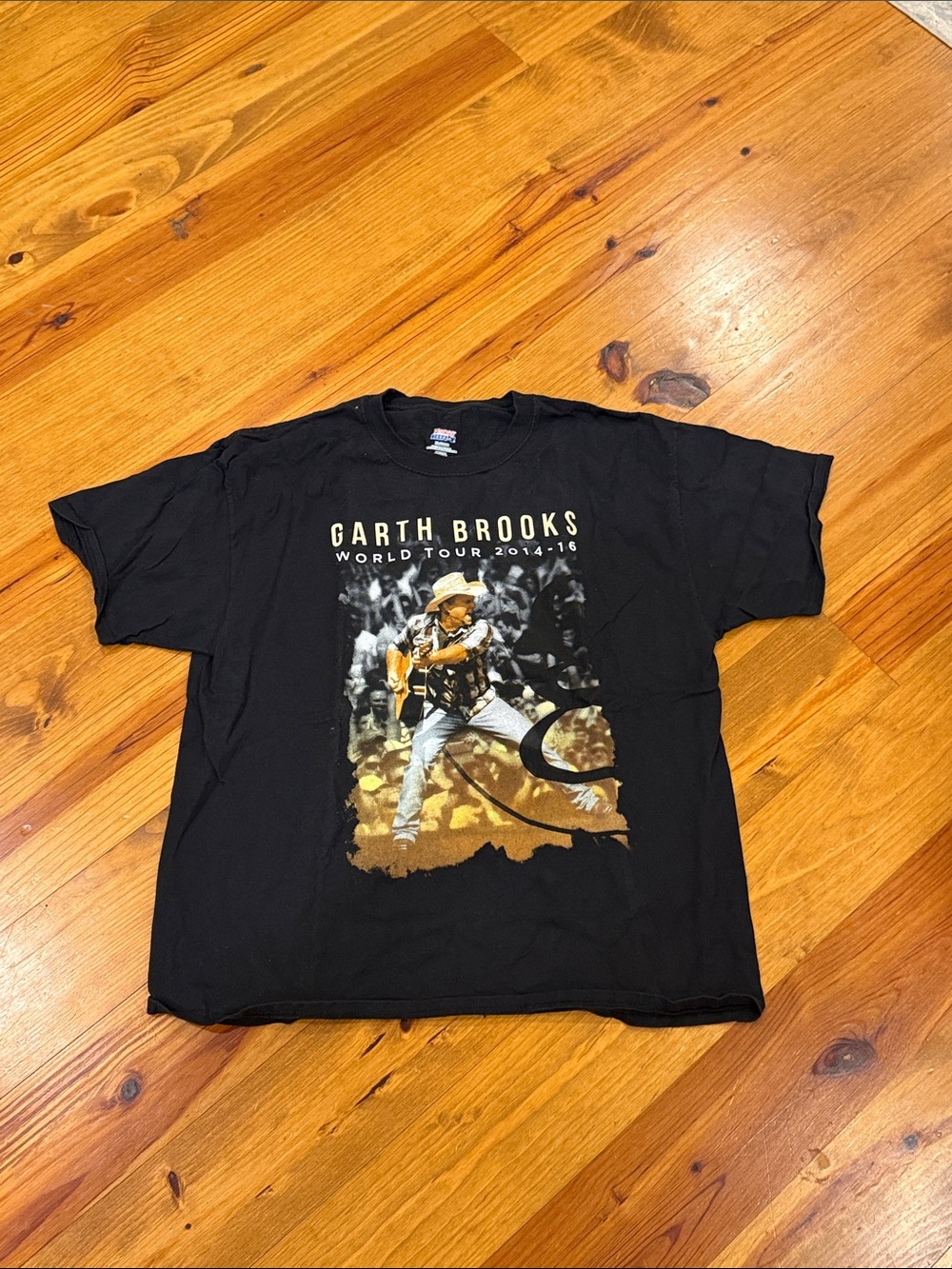 Garth Brooks’ Black Graphic Tour T-Shirt